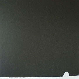 Silence #5 Ink and acrylic on Xuan paper mounted on canvas 120x120cm 2010