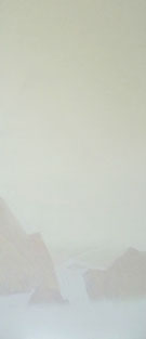Autumn Floods #6 Acrylic on canvas 61x137cm 2011