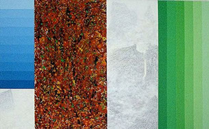 Cloud is Mountain #18 Acrylic on canvas 77x122cm 2006
