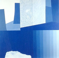 Cloud is Mountain #8 Acrylic on canvas 92x92cm 2005