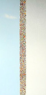 Distant Void #7 Acrylic on canvas 122x61 2007